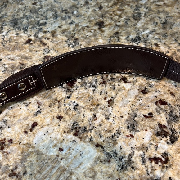 Coach Brown Signature canvas with Leather Hobo Shoulder Bag. - Picture 5 of 15